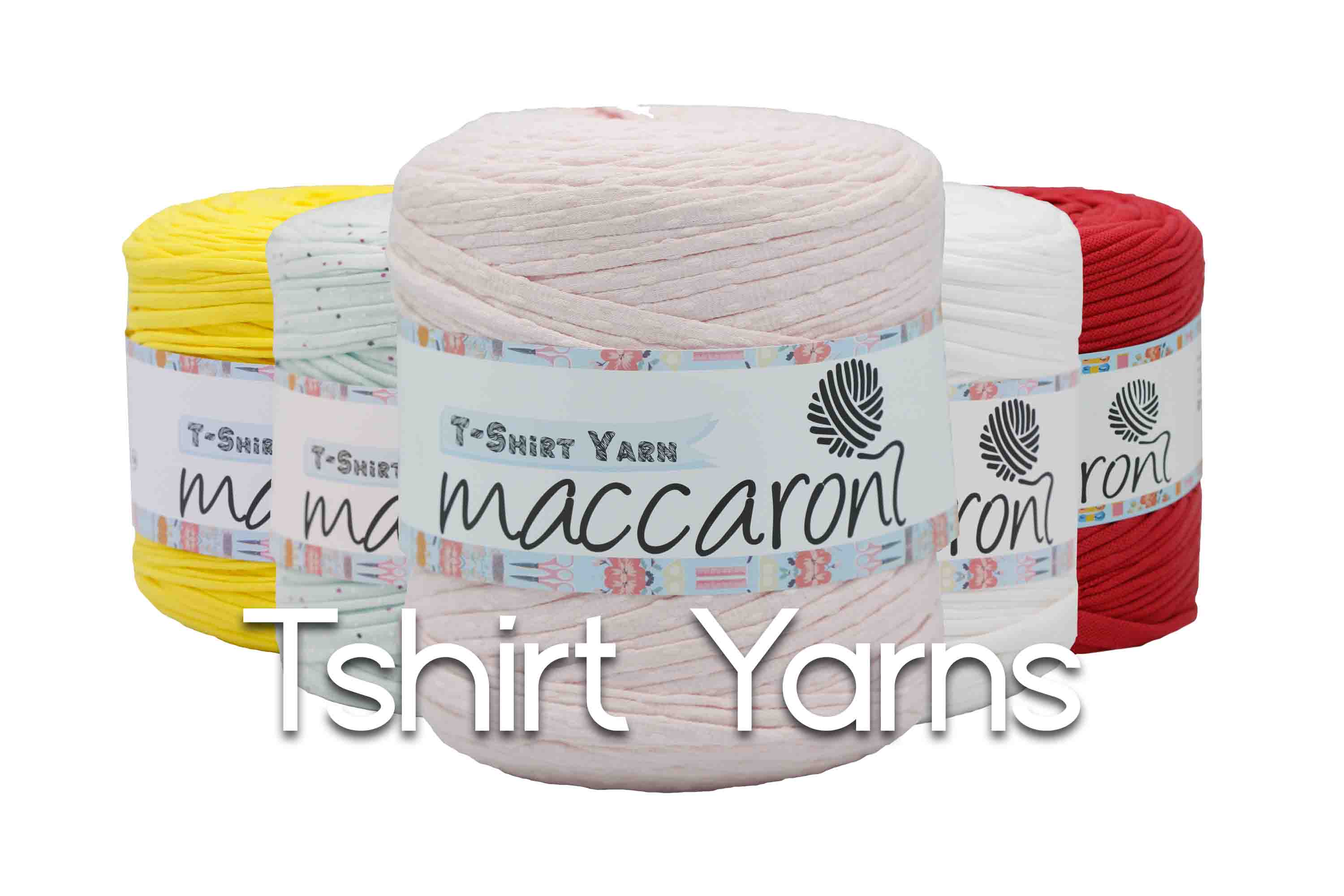 tshirt yarns recycled yarn colorfull yarns tshirt yarn maccaroni yarn
